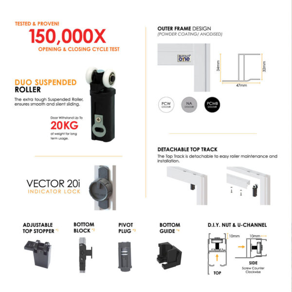 Alternative view of Vitally Bifold One Air