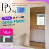 Aluminum door frame