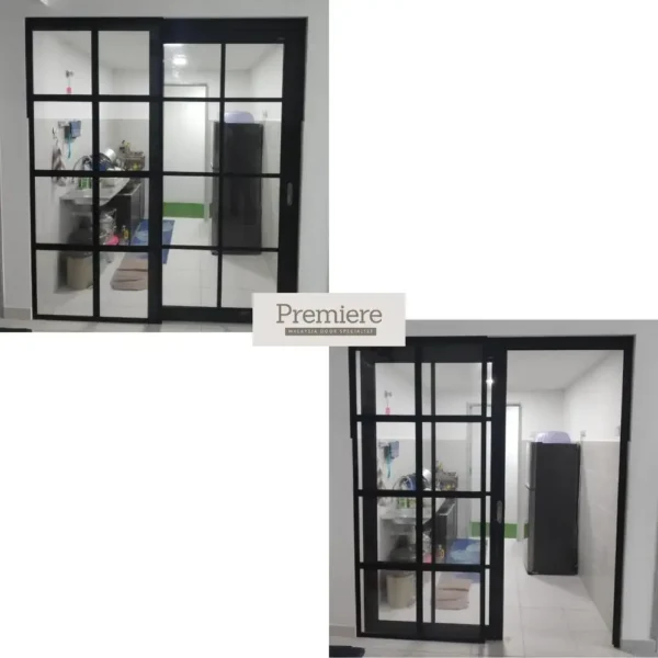 lockable sliding door