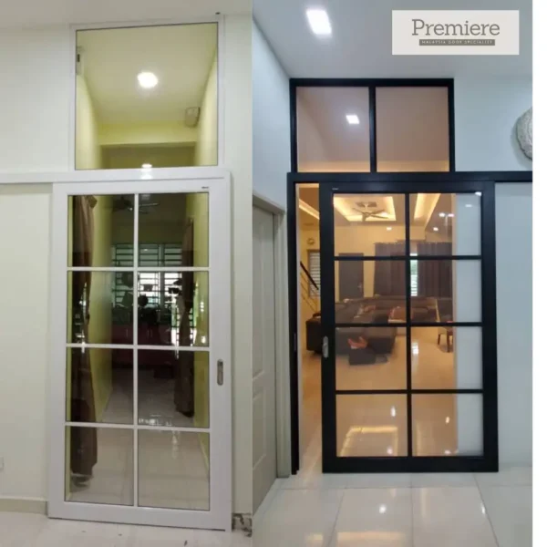 glass sliding door