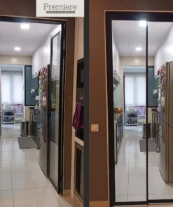 Pd door Transparent Glass