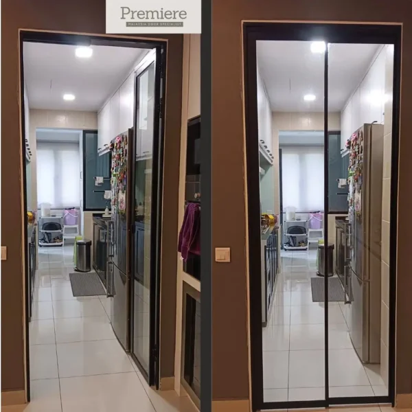 Pd door Transparent Glass