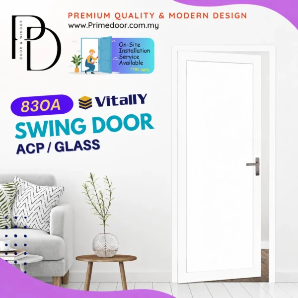 Toilet Swing Door