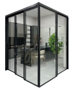 Alternative view of 4000 Ultra Slim Tri-Link Sliding Door
