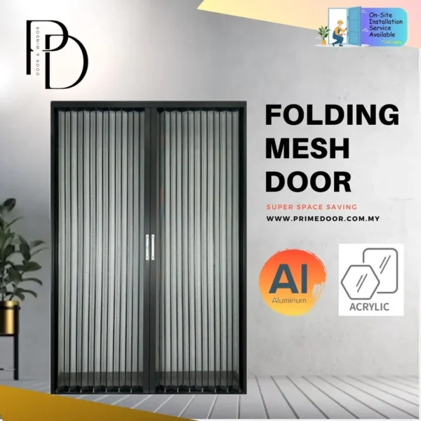 Mesh Folding Door