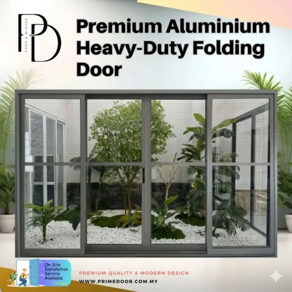 Premium Aluminium Heavy-Duty Sliding Mesh Door / Window - 60 Series