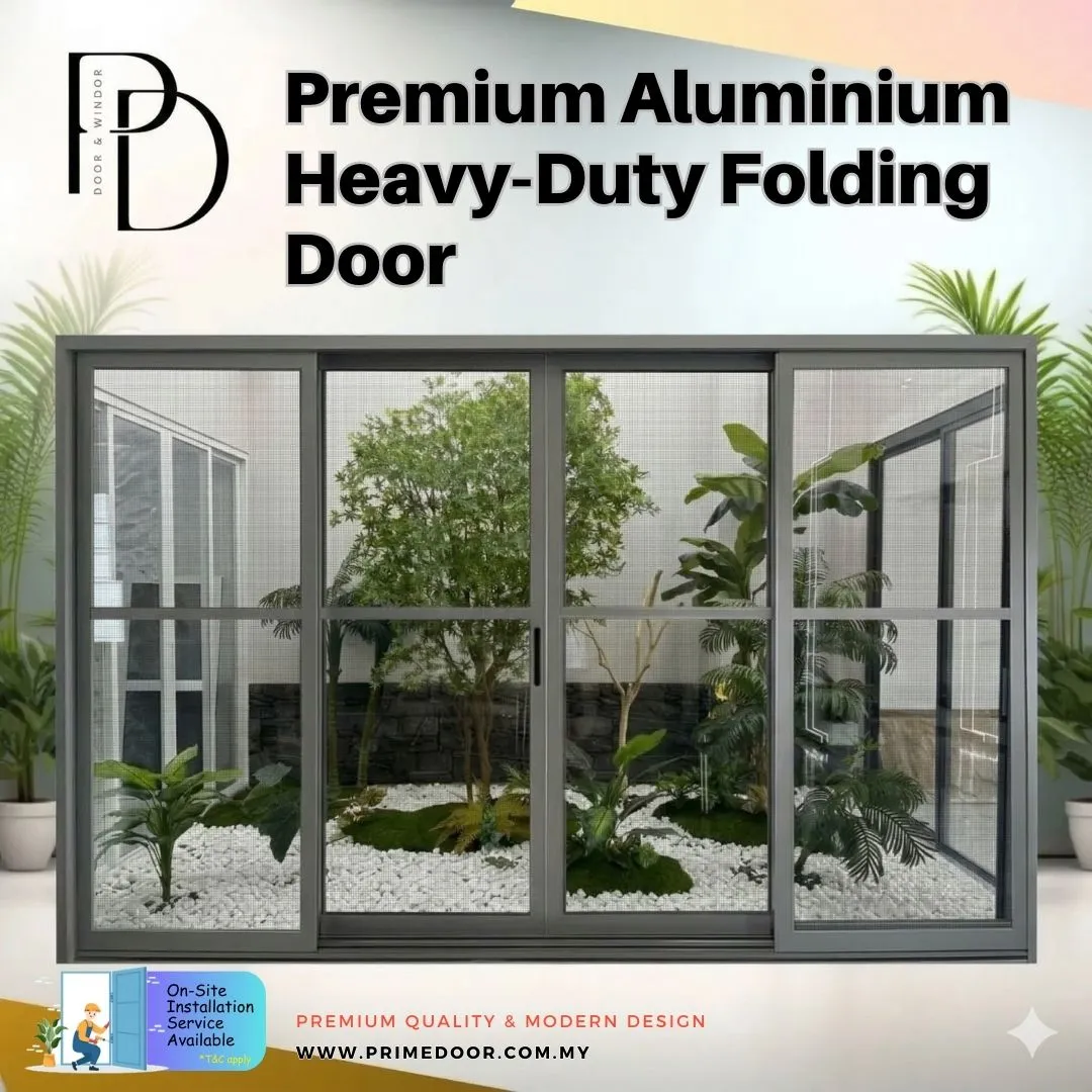 Premium Aluminium Heavy-Duty Sliding Mesh Door / Window - 60 Series