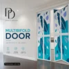 Multifolding bifold door